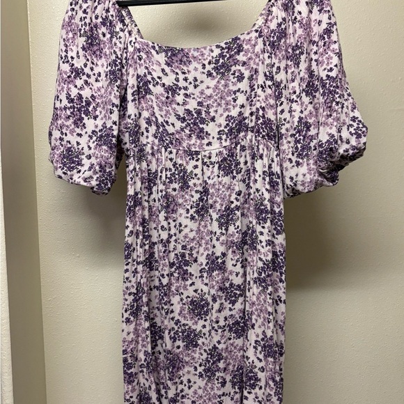 Altar’d State Floral Purple Dress - Picture 1 of 4